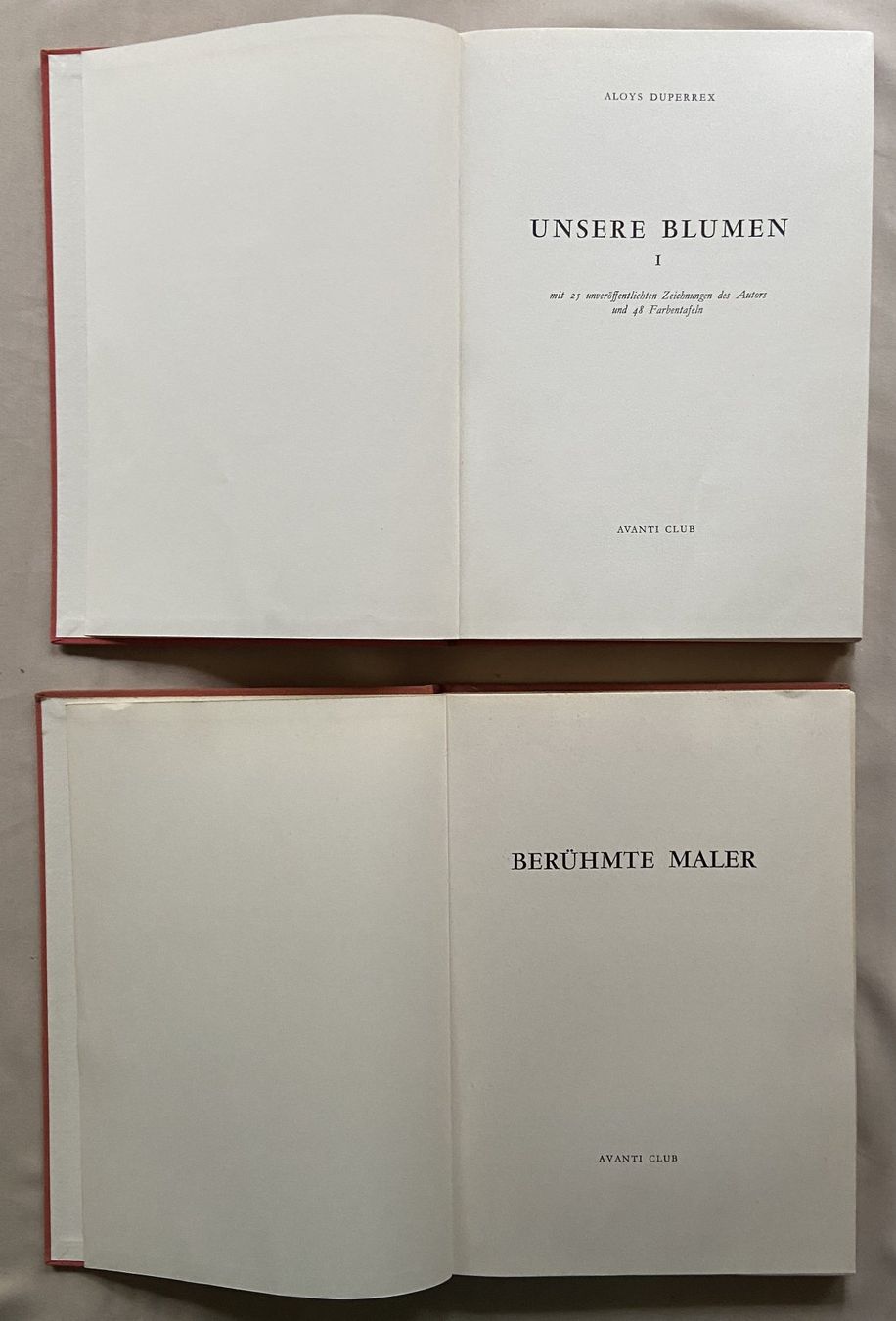 Libri: 2 Alte Avanti Bücher mit Eingeklebten Bildern – Usato da Böckten venduto da Hansi36 1