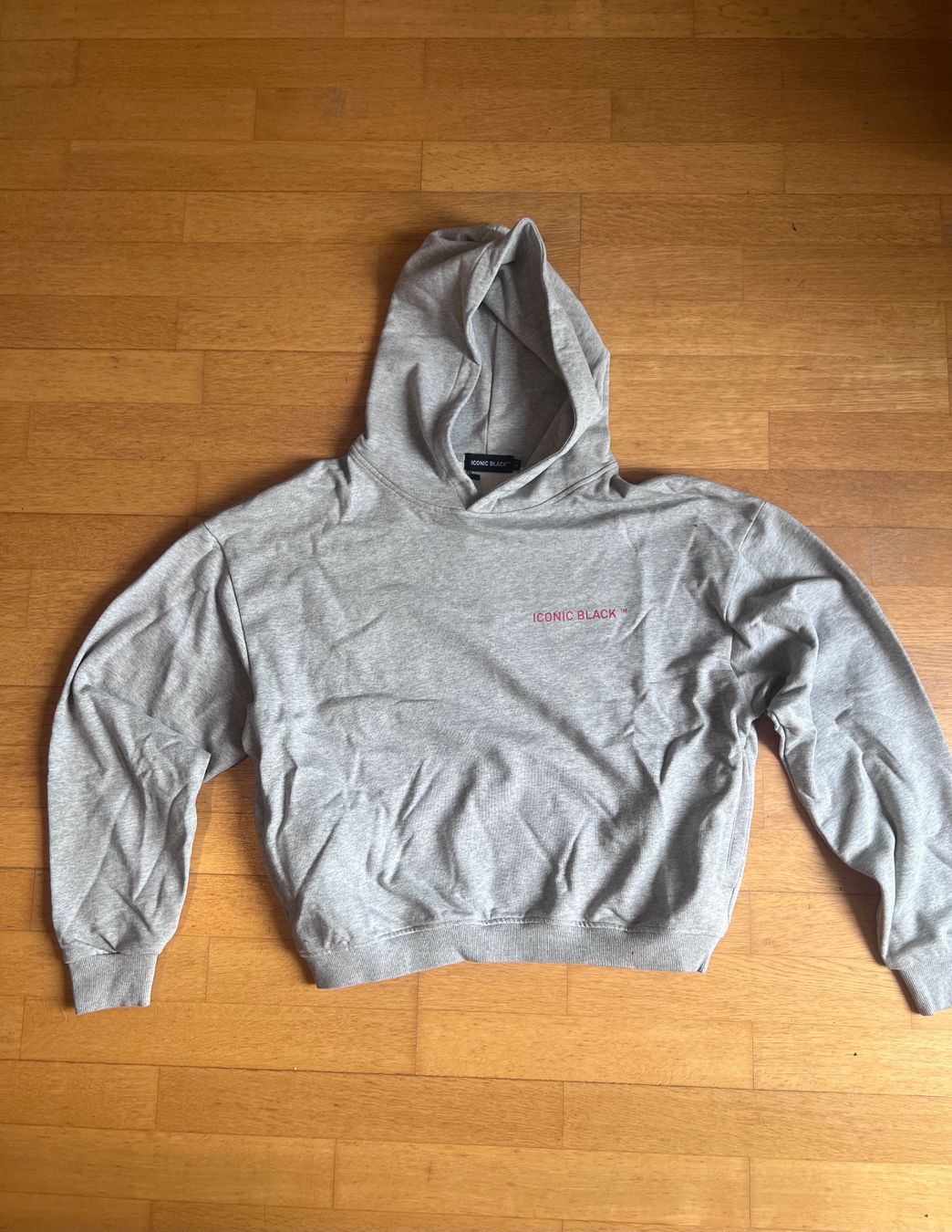 Pullover & Sweatshirts: Iconic Black Grey Hoodie – Neu (gemäss Beschreibung) aus Zürich von John_777