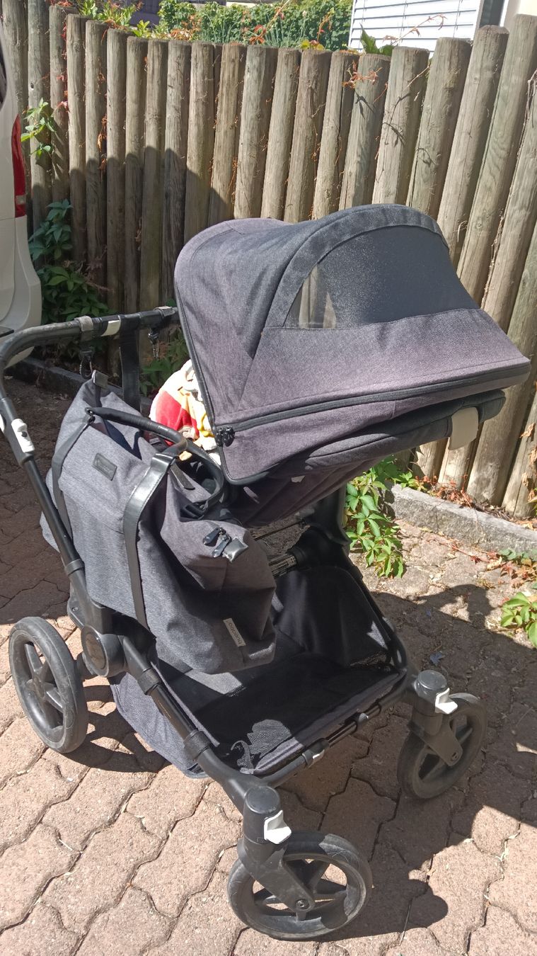 Bugaboo Carrozzine: Bugaboo Donkey 5 Twin Pushchair Grey Used – Usato da Lengnau BE venduto da Ragaso 4