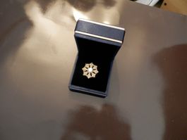 Bague Diamant Moissanite couleur bleu