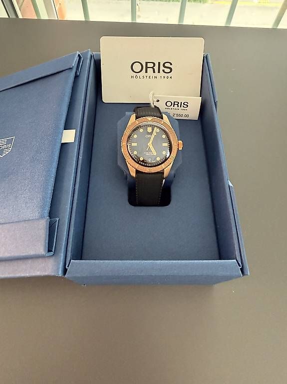 Oris Orologi: Oris Divers Sixty-Five Cotton Candy Sepia – Usato da Zürich venduto da timeio-swapwatch 1
