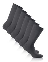 Rohner Socken Basic Cotton II 3er Pack S (35-38) anthrazit