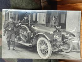 Echt Photo Karte / Automobil von General Ausgabe ca. 1914