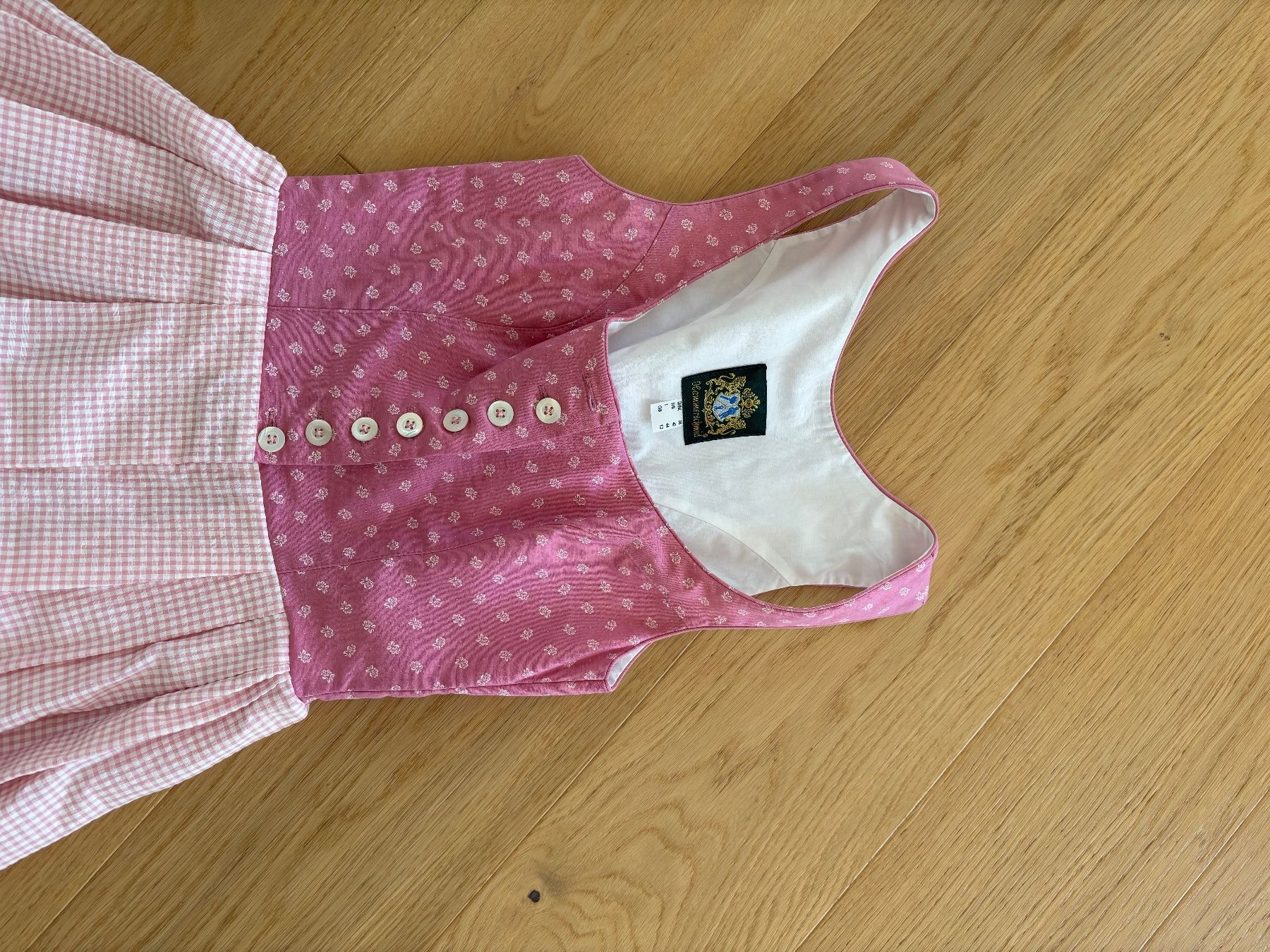 Kleider: Dirndl Hammerschmid rosa – Gebraucht aus Rüschlikon von mai_5ngh 1