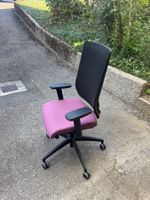 Chaise de bureau SITAG pivotante noir violet occasion