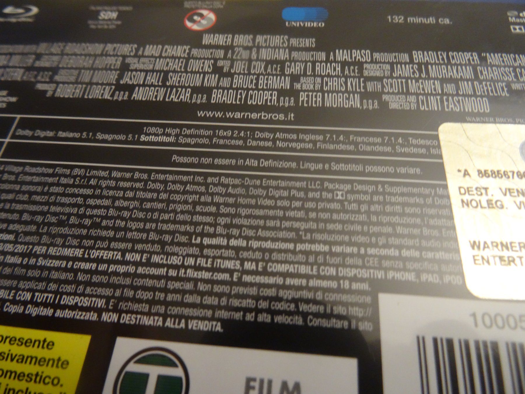 Tutti i DVDs: American Sniper - Blu-ray – Usato da Olten venduto da Disc-Verkauf 3