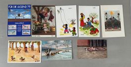 Postkarten Sammlung, diverse Motive, Top Zustand / 6040