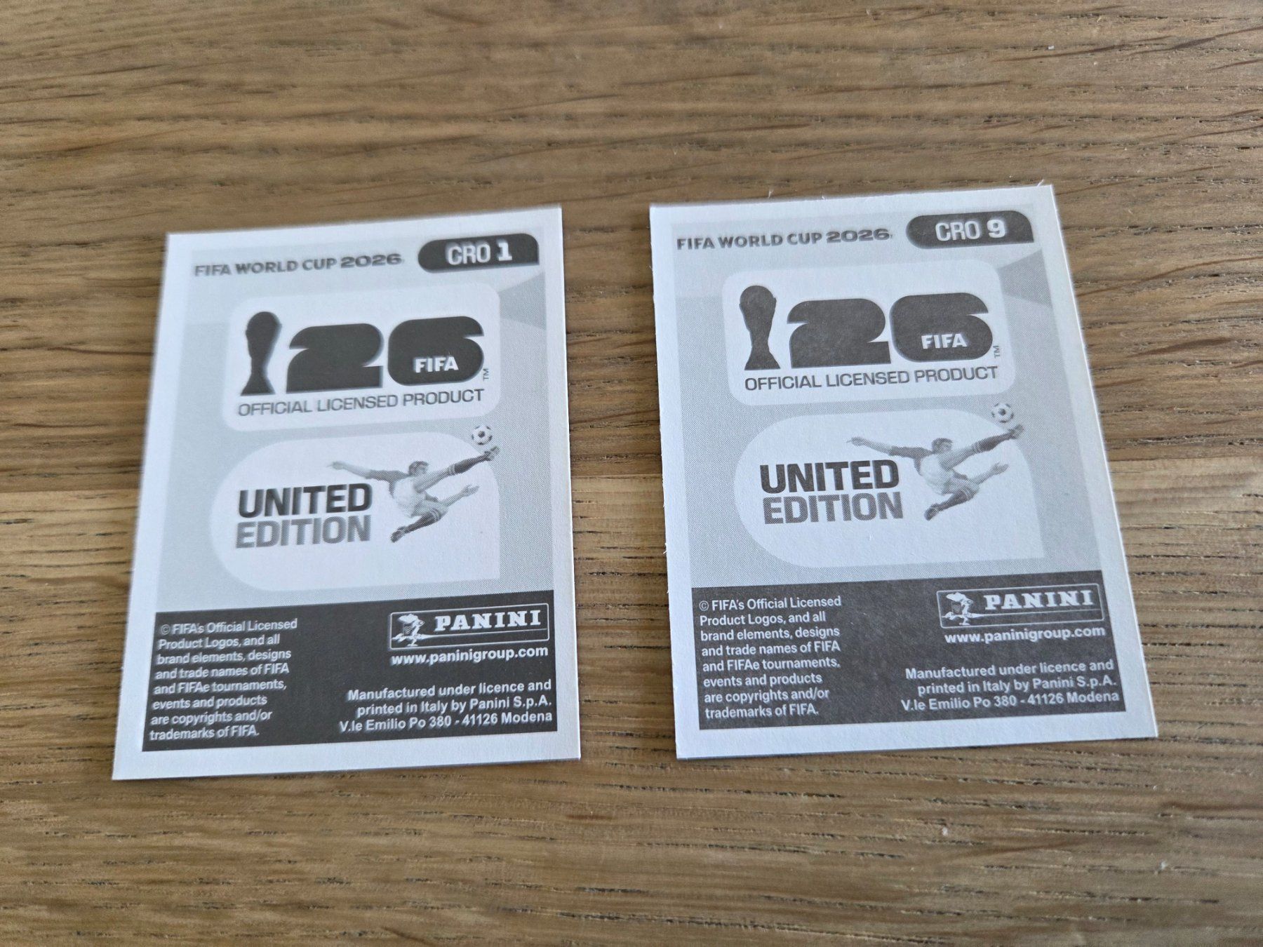 Panini Cartes à collectionner: Panini WM Modrič – Neuf (Voir description) à Villars-sur-Glane par Bolinot 1