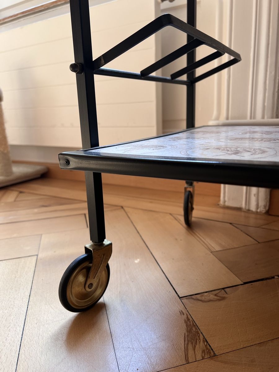 Carrelli di servizio: Vintage bar trolley – Usato da Zürich venduto da rbi_szg2 4