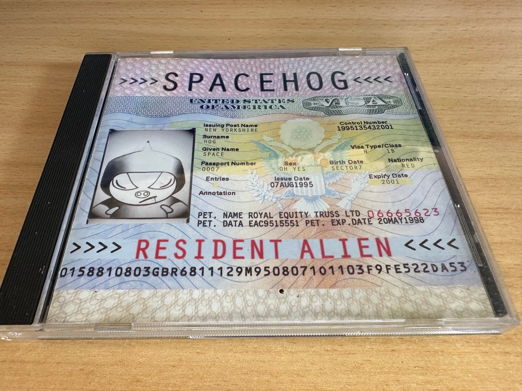 CDs: Spacehog – Resident Alien – Gebraucht aus Rikon im Tösstal von