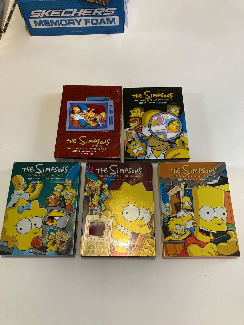 Tutti i DVDs: Coffret DVD Les Simpsons Saisons 5, 6, 8, 9, 10 – Usato da Bassecourt venduto da CALUMET-X 2