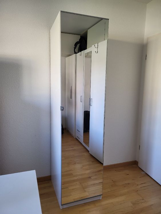 Weisser PAX-Schrank mit Spiegeltür IKEA (Gebraucht) in Bern für CHF 35 ...