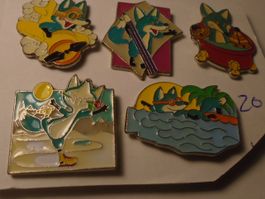 5 ver. Bankverein Füchse Pins (20)