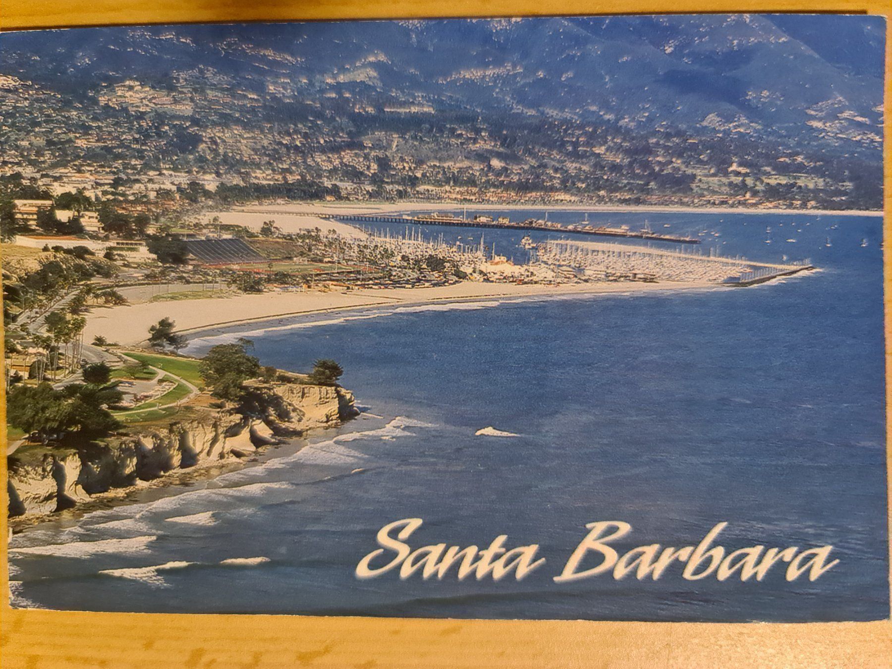 Cartoline postali: Ansichtskarte Santa Barbara USA – Usato da Dintikon venduto da Vexi