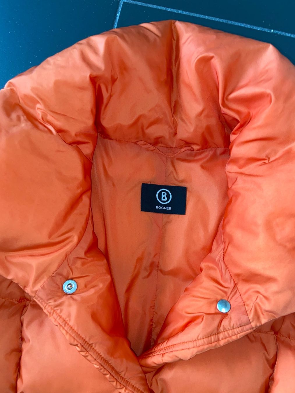 Bogner Giacche: Bogner Daunen-Jacke Gr. 38, orange – Usato da Lenzburg venduto da penelope012 2