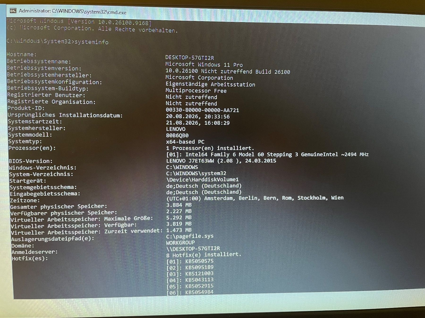 Lenovo Notebook: Lenovo B5400 – Usato da Endingen venduto da Marlau9990 4