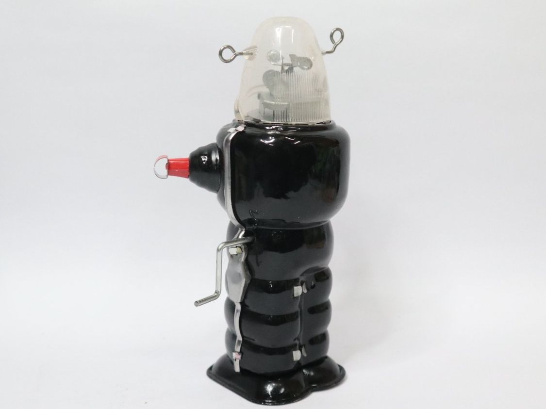 Spielzeuge: Blech Roboter Robby The Robot, Schwungrad – Neu (gemäss Beschreibung) aus Eschenbach SG von Astalavista 3