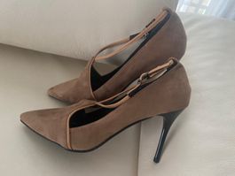 MUST HAVE - edler und eleganter Damenpumps, beige, 38