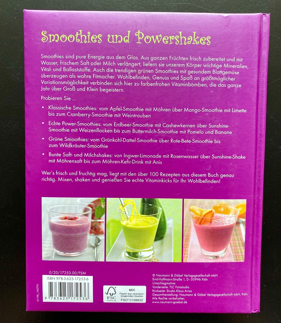 Libri: Smoothies und Powershakes – Usato da Nussbaumen AG venduto da schuba2000 2