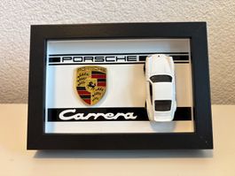 3-D Bild Porsche Carrera Modellauto