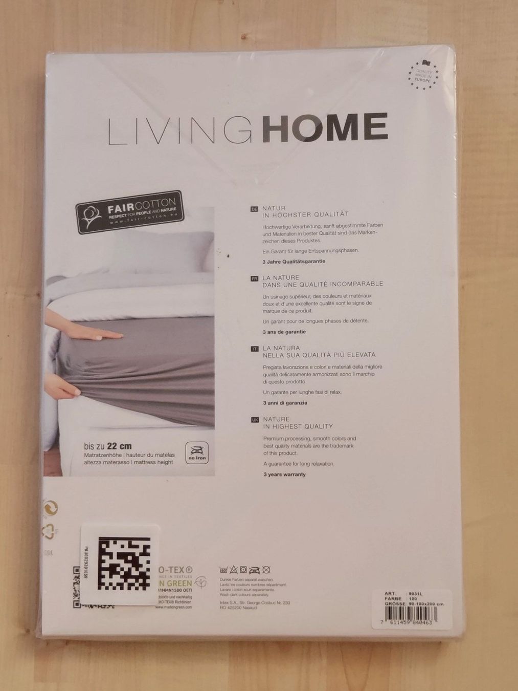 Biancheria da letto: Bamboo Fixleintuch 90/100×200 – Nuovo e nell'imballaggio originale da Kölliken venduto da arwen6 1