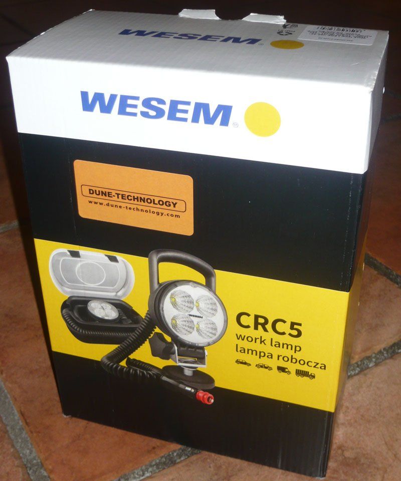 Lampade: WESEM CRC5 LED-Arbeitsleuchte - Winkel 35° – Nuovo e nell'imballaggio originale da Ruggell venduto da Btt 2
