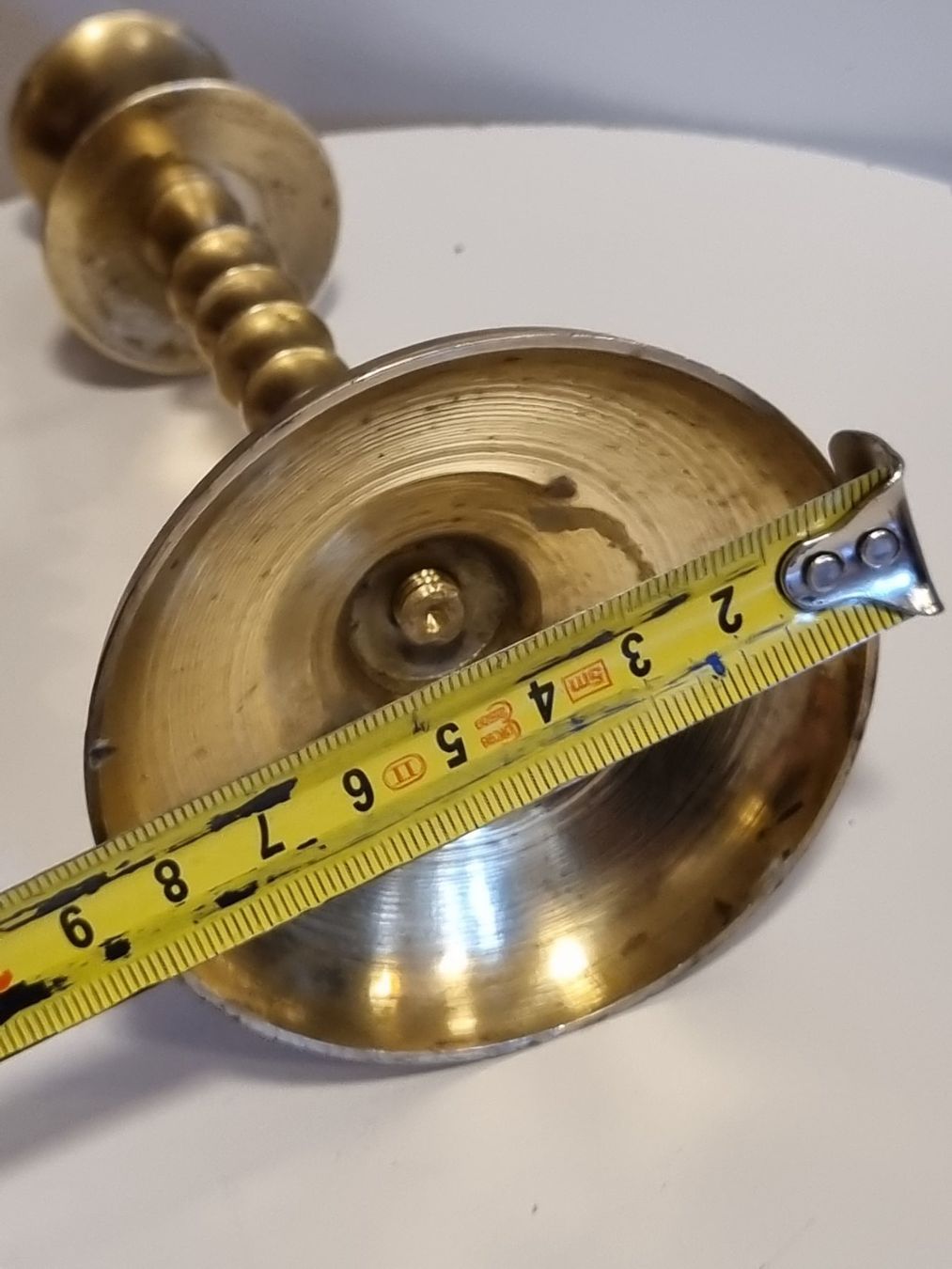 Portacandele: Vintage Kerzenständer aus Messing, 18 cm – Usato da Scharnachtal venduto da devin03 2