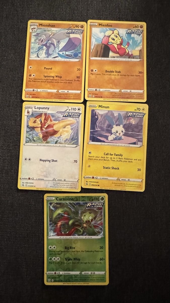 Pokémon Carte collezionabili: Pokémon Karten - Rapid Strike Set – Nuovo (secondo la descrizione) da Dietlikon venduto da abd_7qwy