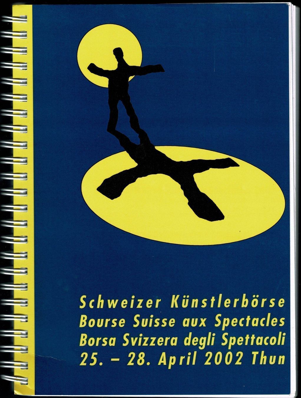 Libri: Schweizer Künstlerbörse Thun 2002 Programmbuch – Usato da Hinwil venduto da RomRay