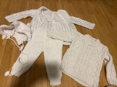 gestricktes set