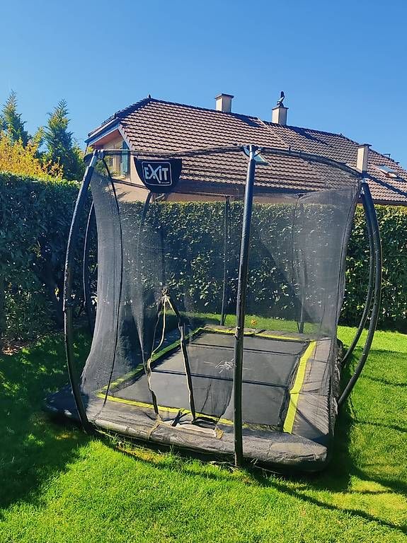 Trampolini: Trampoline enterré - EXIT Silhouette InGround - 214x305cm – Usato da Gland venduto da aud_kst2