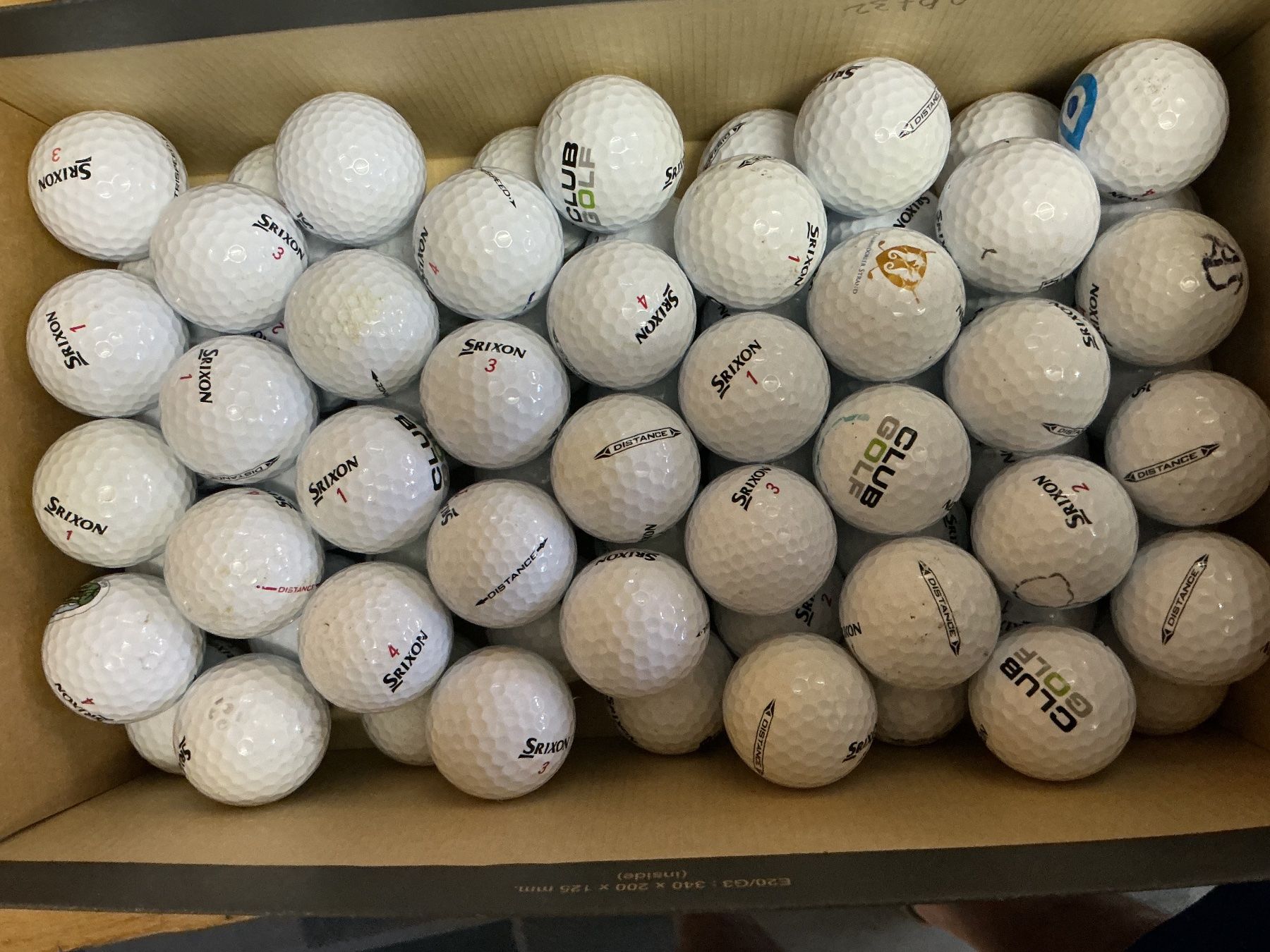 Srixon Bälle: Srixon Distance 108 Golfbälle gebraucht – Gebraucht aus Allschwil von Gorgeli 1