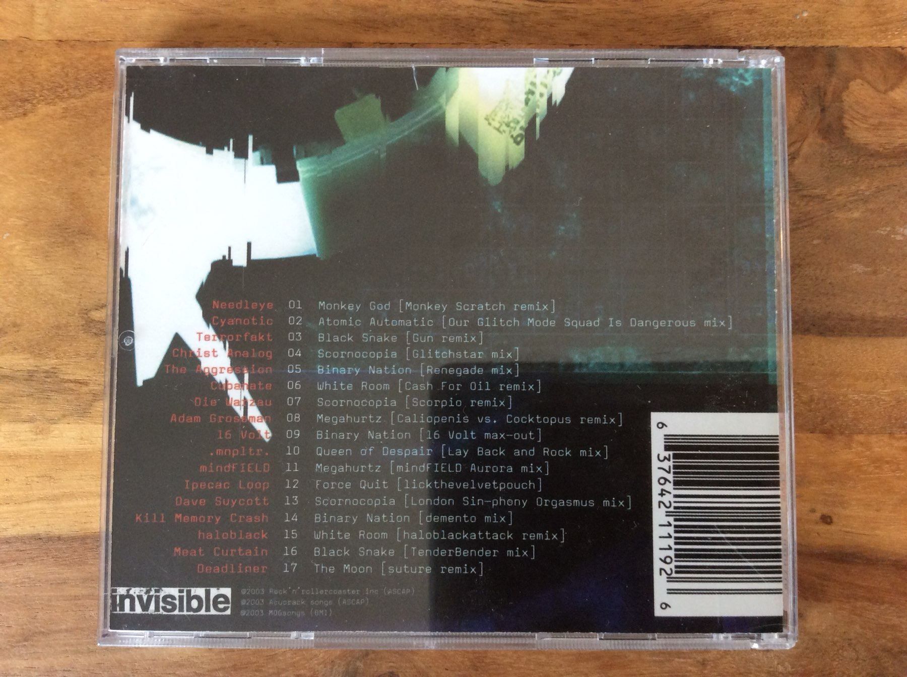 CD: CD Chemlab - Rock Whore Vs. Dance Floor – Usato da Horgen venduto da flyingpenguin2000 2
