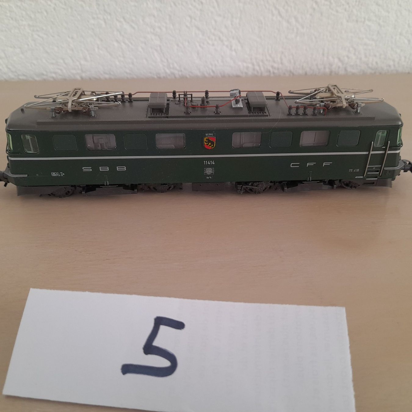 Märklin Modellini di ferrovie: Locomotive CFF Ae 6/6 "700 ans de la Confédération" – Nuovo e nell'imballaggio originale da Auvernier venduto da gandalf08