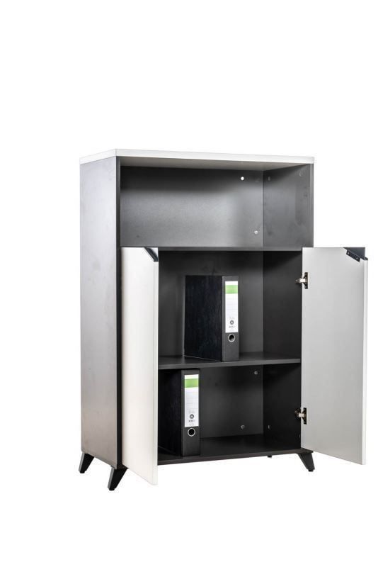 Armadi & Scaffali: Jet-Line Sideboard Claudio schwarz/weiss – Nuovo e nell'imballaggio originale da Herbertingen venduto da jet-line-e-trade 5