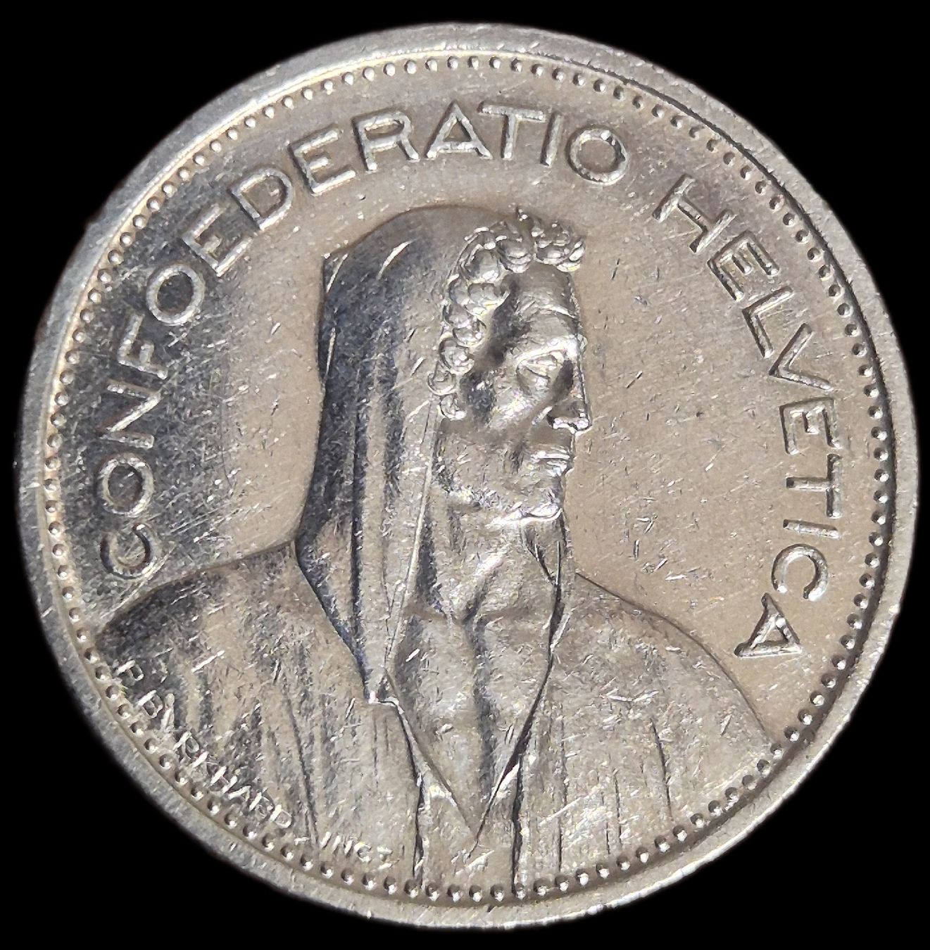 Tutti le monete: Top Silber 5 Franken 1952 Schweiz Vorz. – Usato da Grenchen venduto da Grenchen_Coins 3