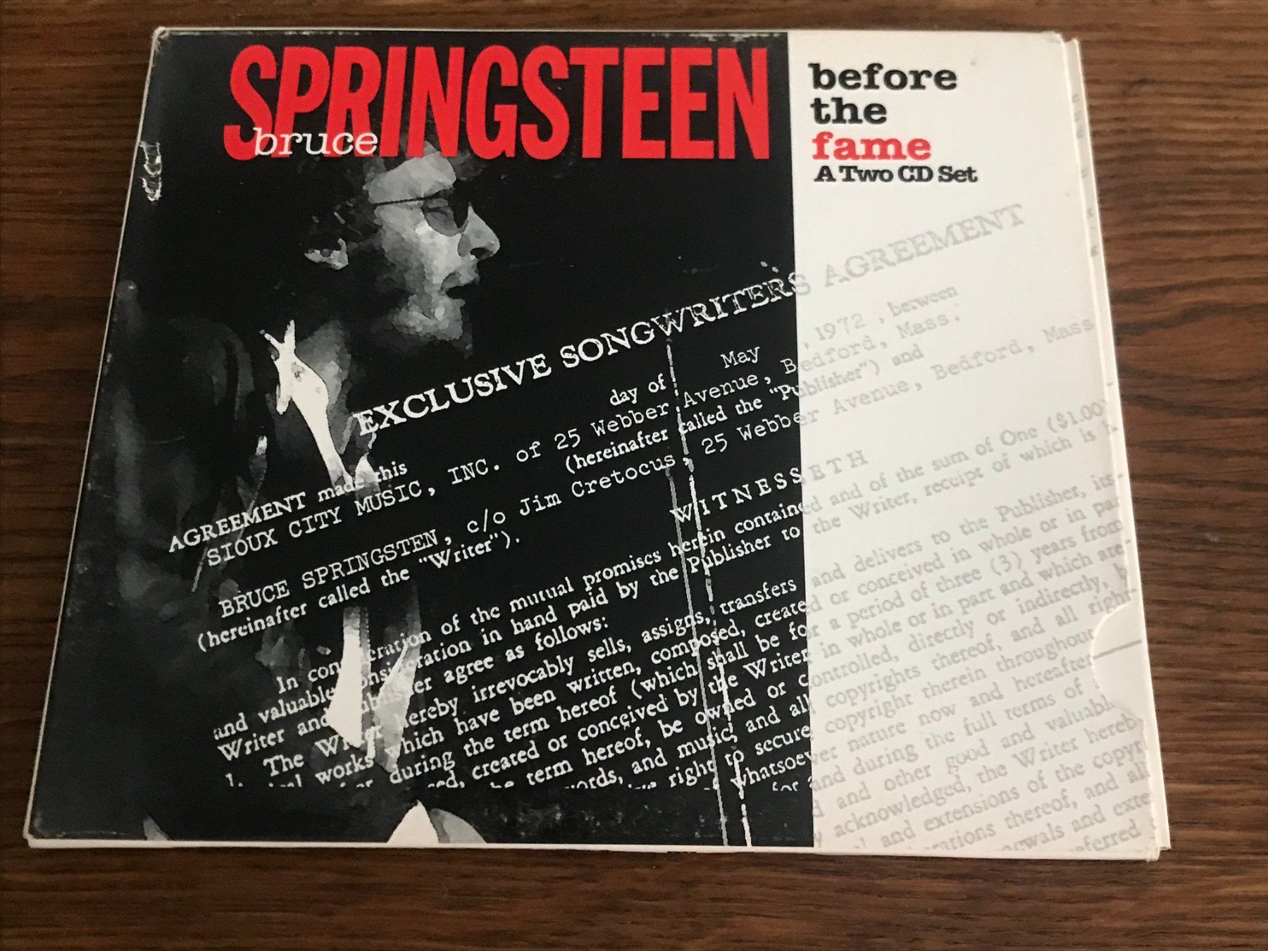 CDs: BRUCE SPRINGSTEEN - Before the Fame - 2CD – D'occasion à Buchs AG par Archie