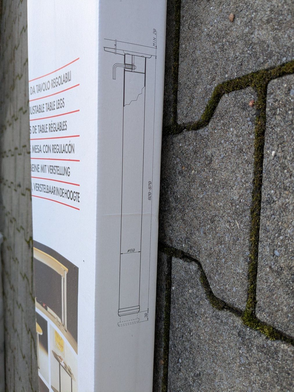 Sonstiges Mobiliar: Tischbeine – Neu und originalverpackt aus Esslingen von rss_k78q 3