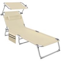 Sonnenliege Chloé beige