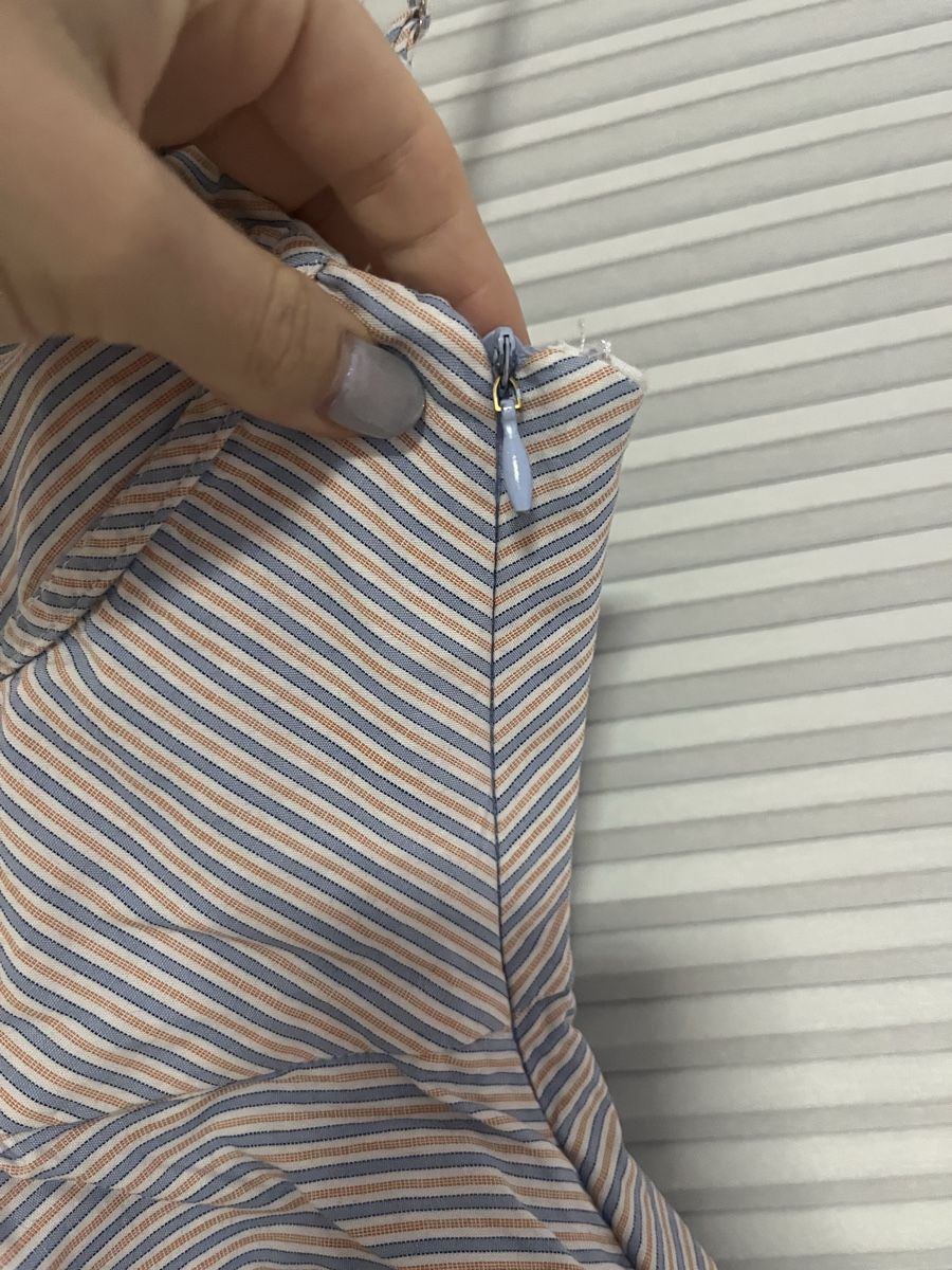 Zara Top: Zara Bustier Top, Grösse XS, gestreift – Usato da Stadel venduto da Comporta 2