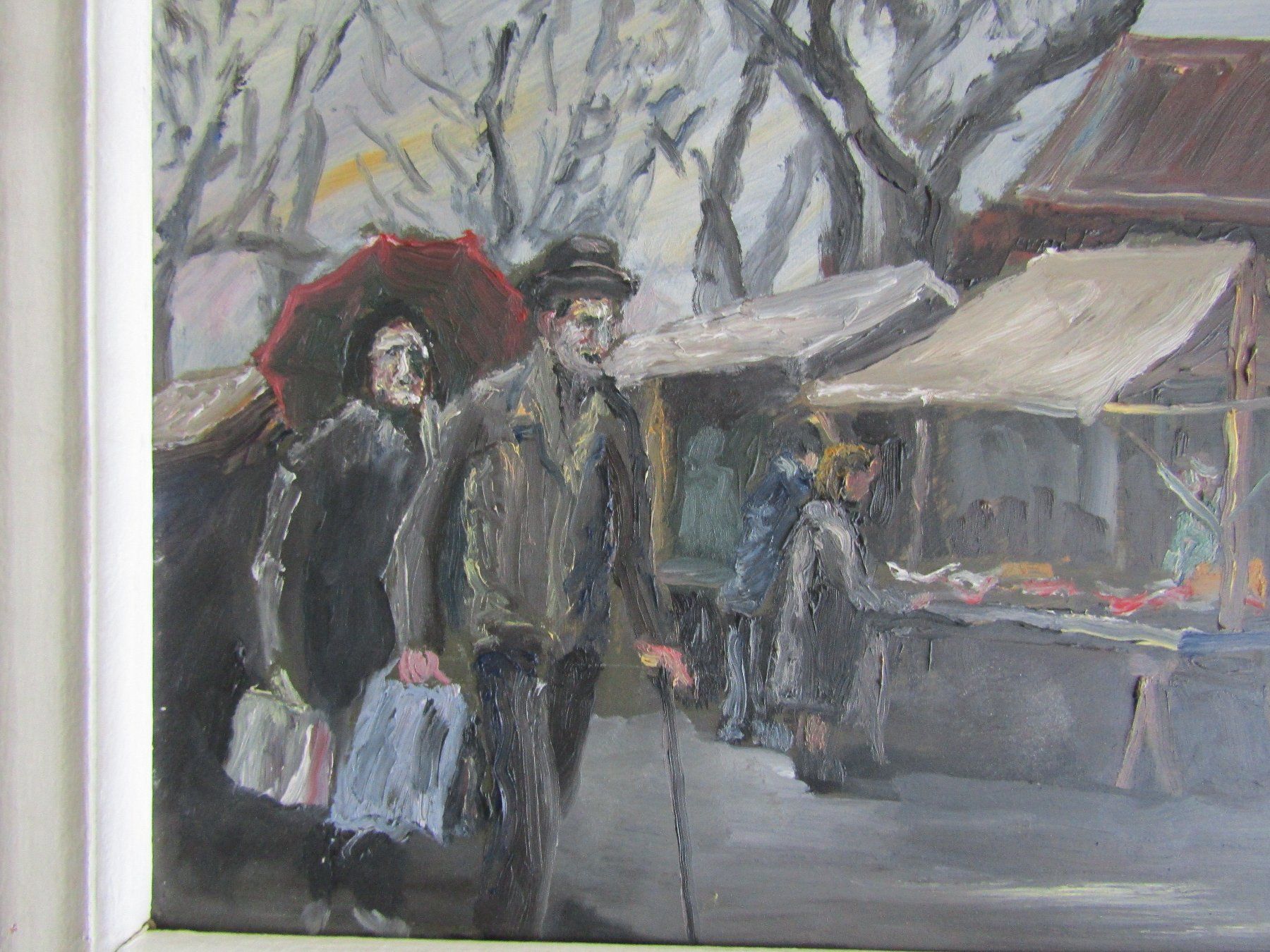 Gemälde: Bild Markt 1934 - R. Bürki – Gebraucht aus Herzogenbuchsee von Winigo 1