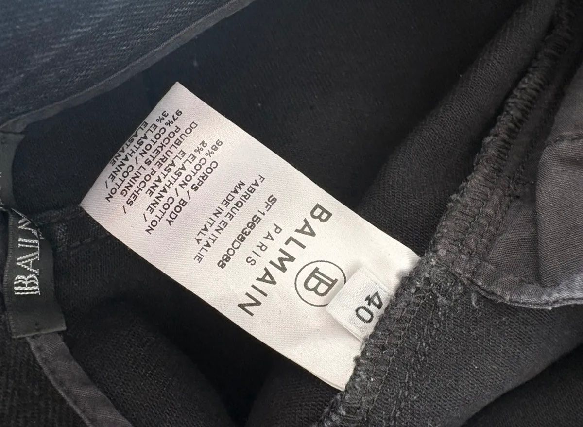 Balmain Jeans: Balmain Jeans Gr. 40 schwarz – Neu (gemäss Beschreibung) aus Triesen von atos87 4