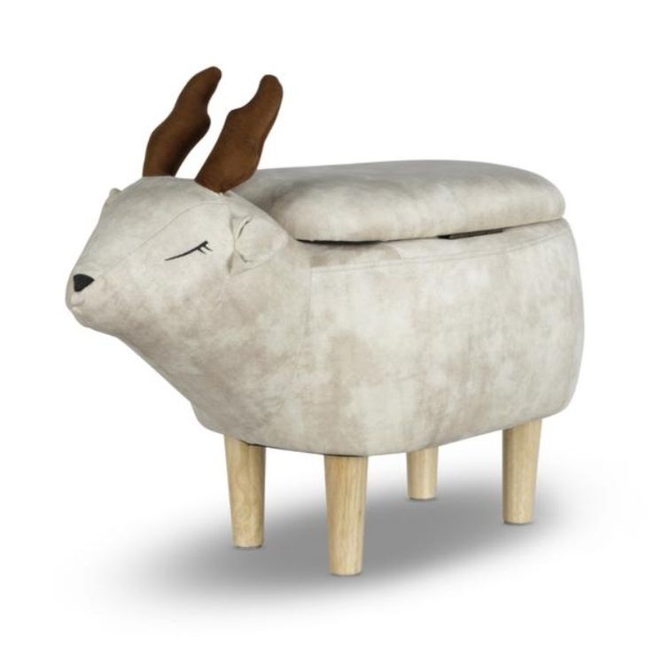Sgabelli: Hocker mit Stauraum - Tierhocker ZOOSY - versch. Modelle – Nuovo e nell'imballaggio originale da Reinach BL venduto da HeTra20