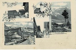 FIDAZ bei Flims GR gel. 1904! Sehr schöne Mehrbildkarte!