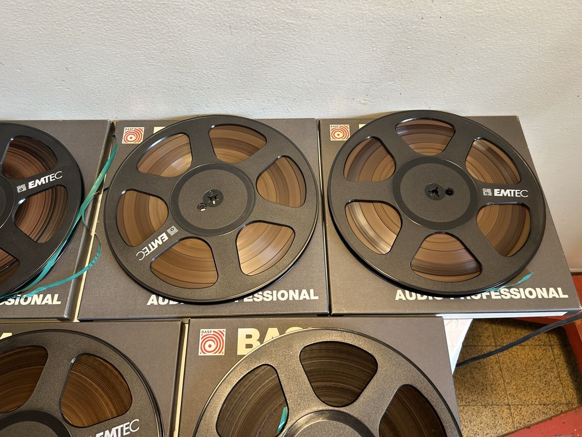 Basf Bandmaschinen: Bande magnétique BASF EMTEC (x8) – Gebraucht aus Geneve von Fil1997 3