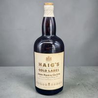 Haig's Gold Label 2,27 L, vieux Whisky Écossais années 1950