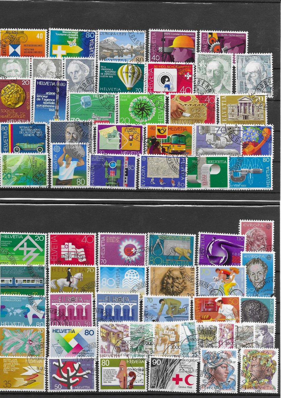 Tutti i francobolli: SCHWEIZER BRIEFMARKENFUND TOP – Usato da Reinach BL venduto da Katzenmorli 2