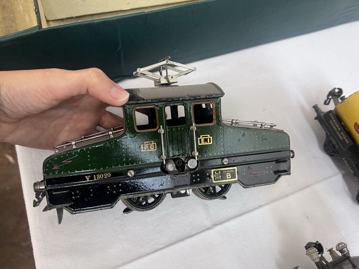 Märklin Modellini di ferrovie: Märklin Eisenbahn Set (74) – Usato da Glattfelden venduto da brockischweiz 5