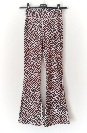 Zebra Schlaghose Leggings Hose Pantalone Body shape Gr.S NEU