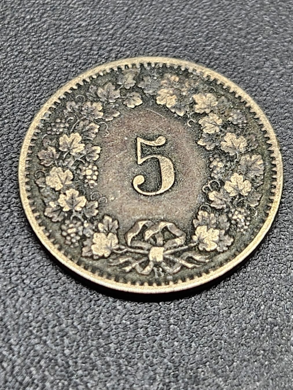 Tutti le monete: 5 Rappen 1874 – Usato da Pfäffikon ZH venduto da Melibol 1
